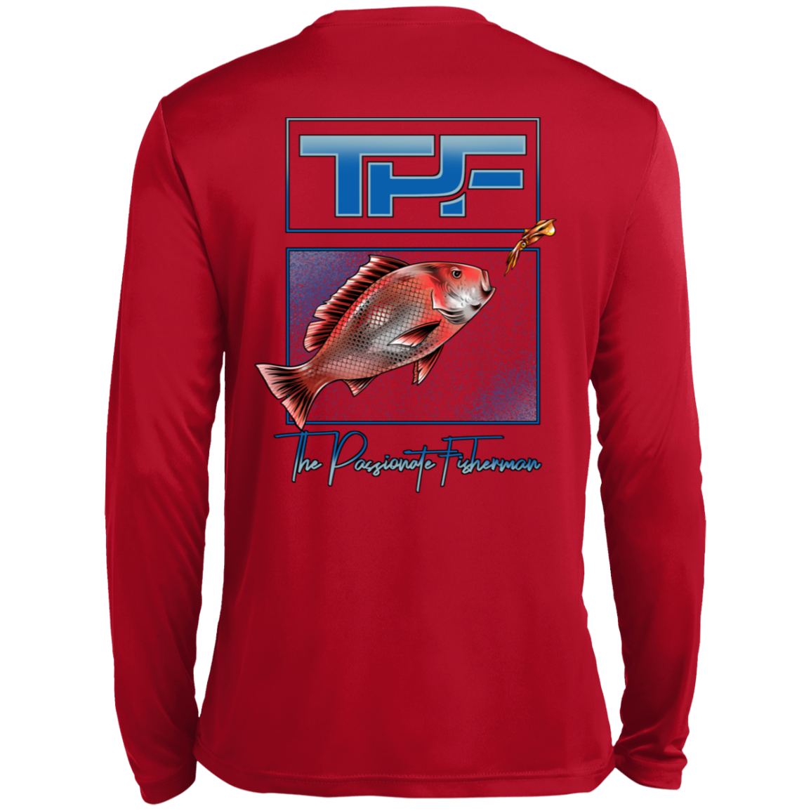 Red Snapper-TPF- Performance Fishing Shirt