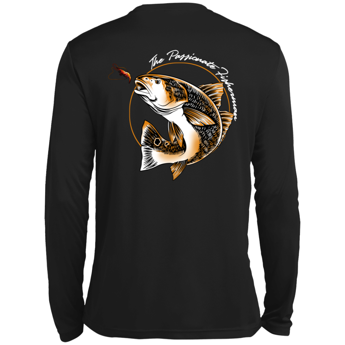 Redfish Logo-TPF-Performance Fishing Shirt