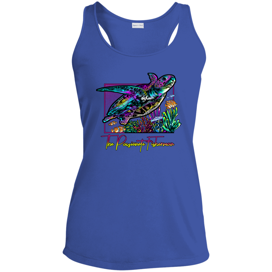 Sea Turtle-Ladies Performance Tank Top