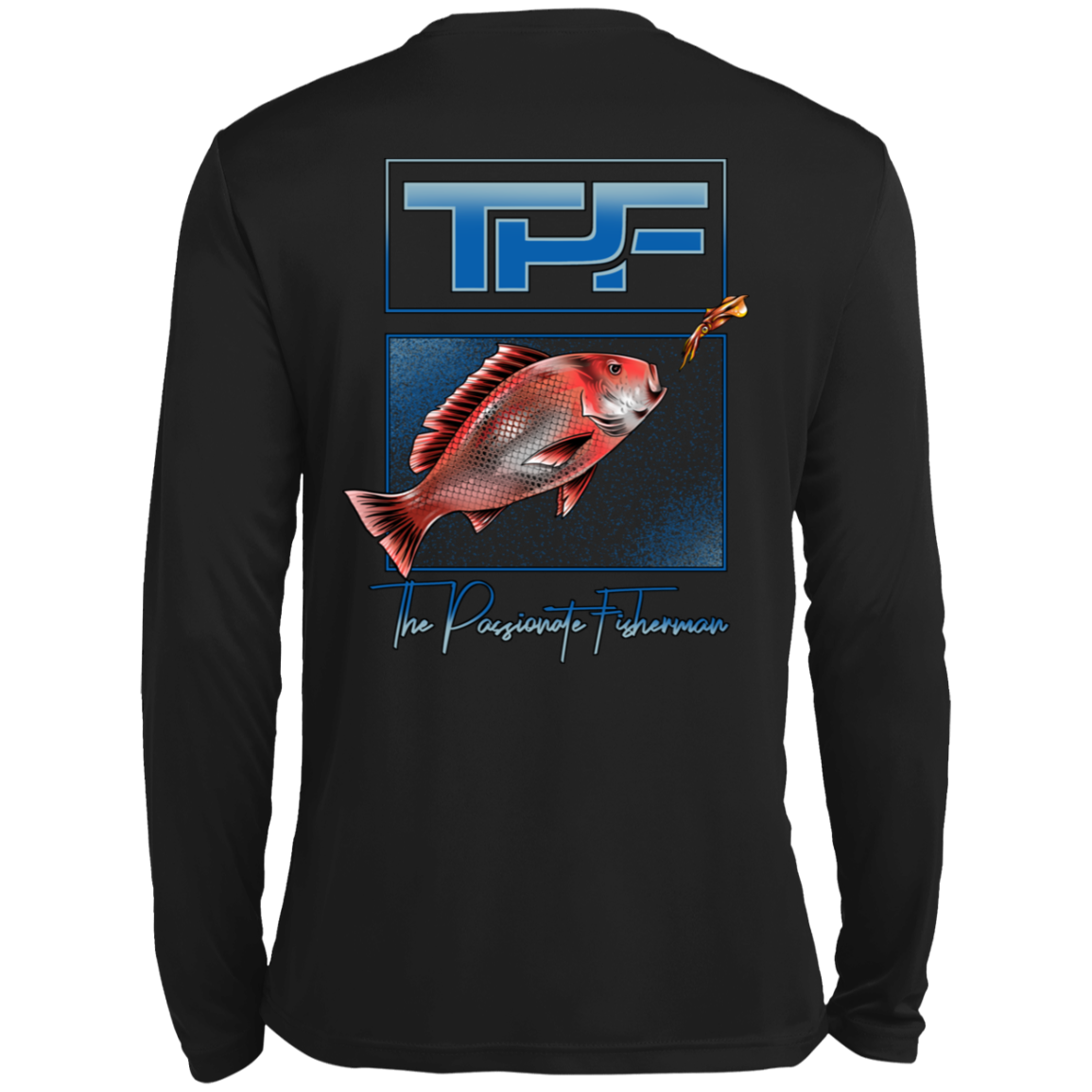 Red Snapper-TPF- Performance Fishing Shirt