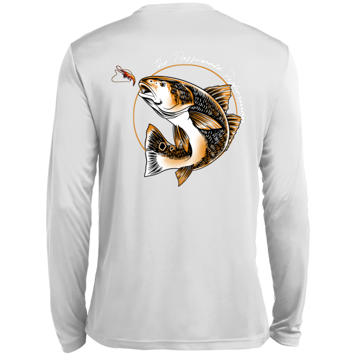 Redfish Logo-TPF-Performance Fishing Shirt