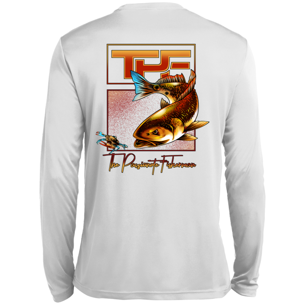 Blue Tail Redfish -TPF-Performance Fishing Shirt