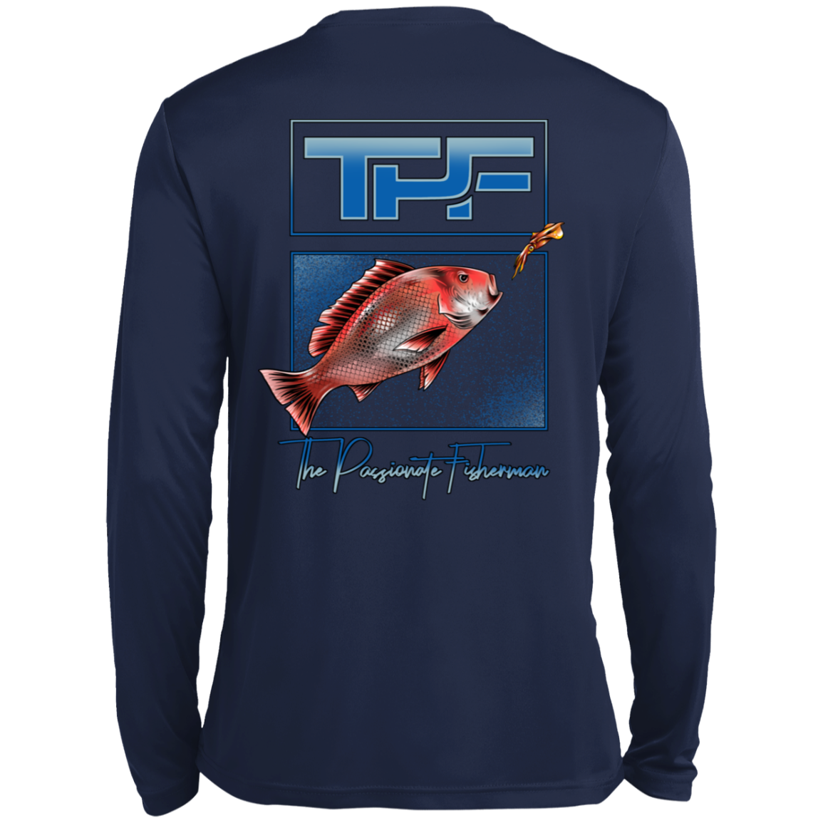 Red Snapper-TPF- Performance Fishing Shirt