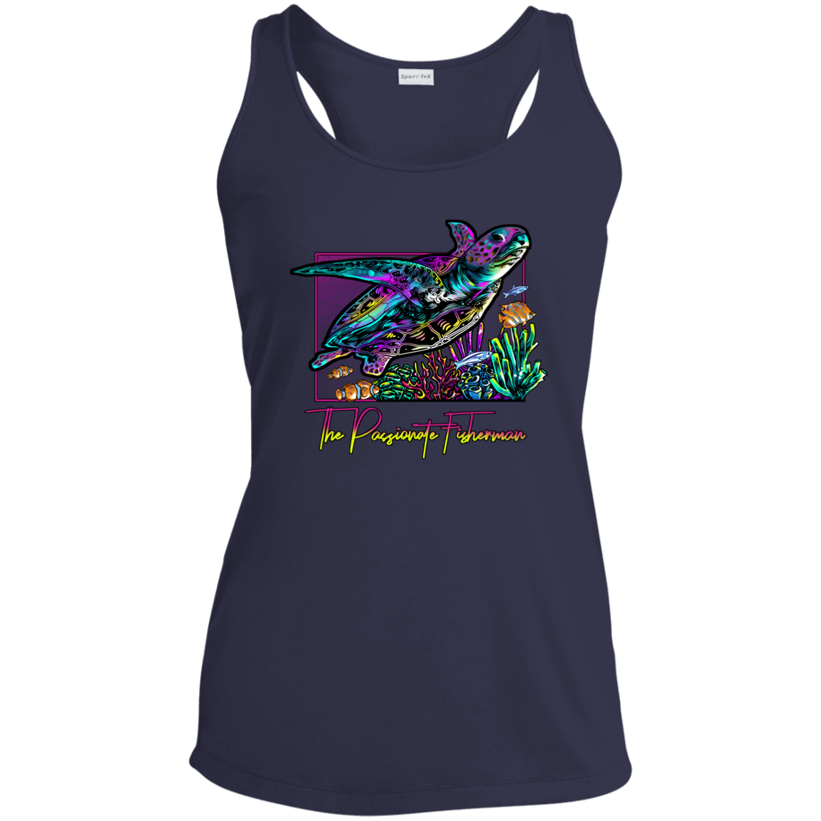 Sea Turtle-Ladies Performance Tank Top