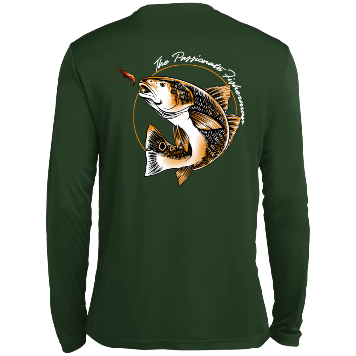 Redfish Logo-TPF-Performance Fishing Shirt