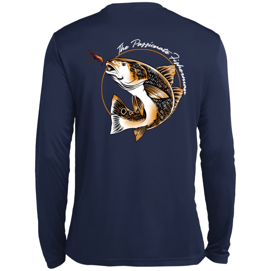 Redfish Logo-TPF-Performance Fishing Shirt