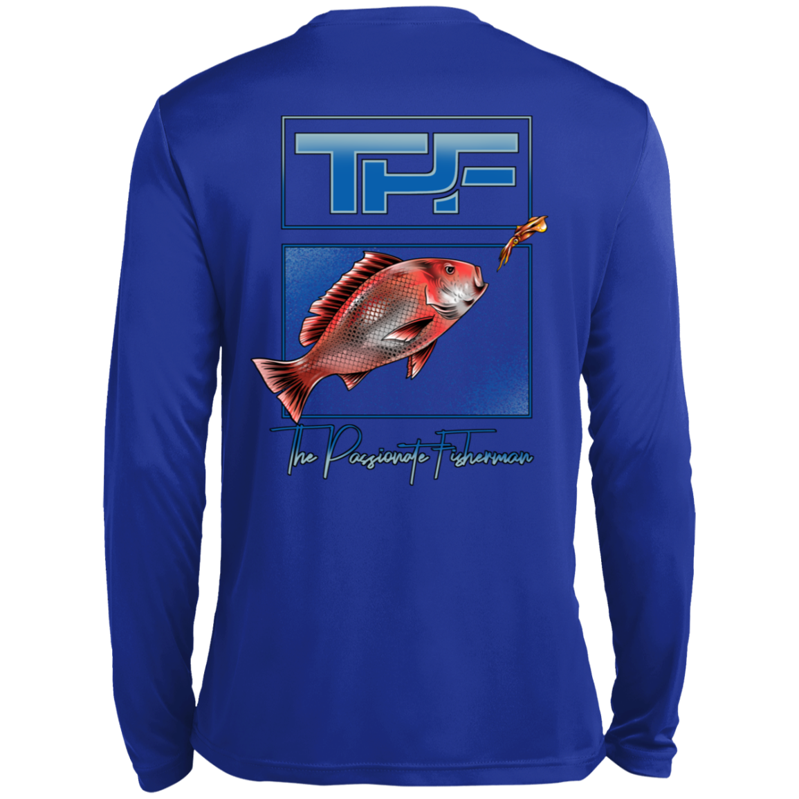 Red Snapper-TPF- Performance Fishing Shirt