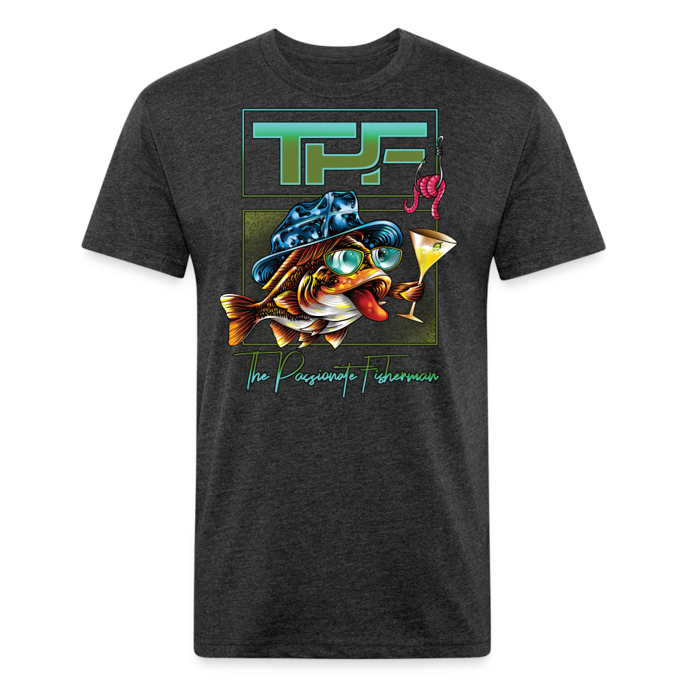 Rocco Rockfish-TPF- T-Shirt - heather black