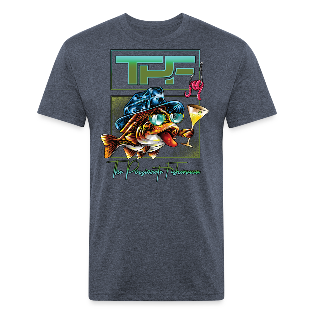 Rocco Rockfish-TPF- T-Shirt - heather navy