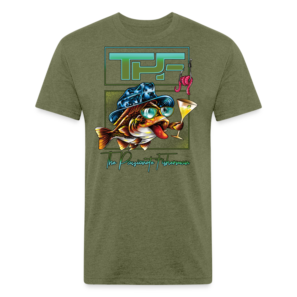 Rocco Rockfish-TPF- T-Shirt - heather military green