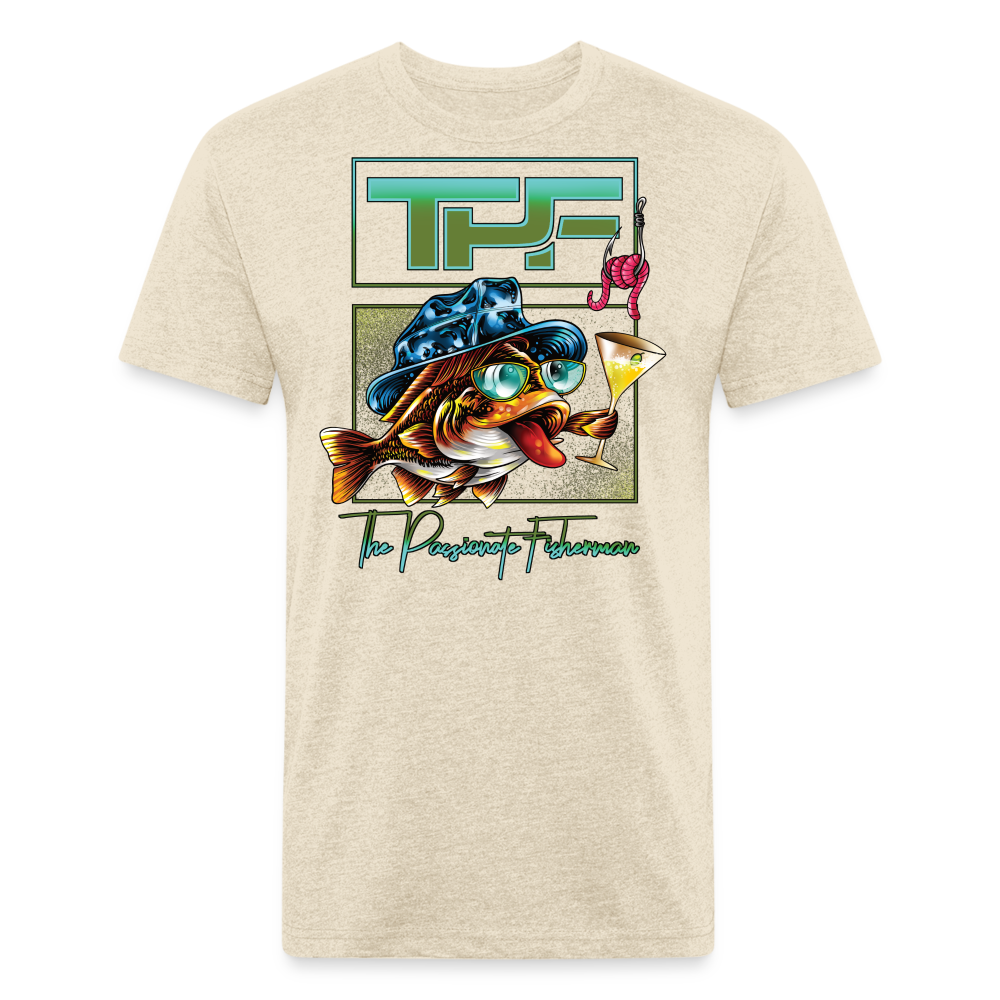 Rocco Rockfish-TPF- T-Shirt - heather cream