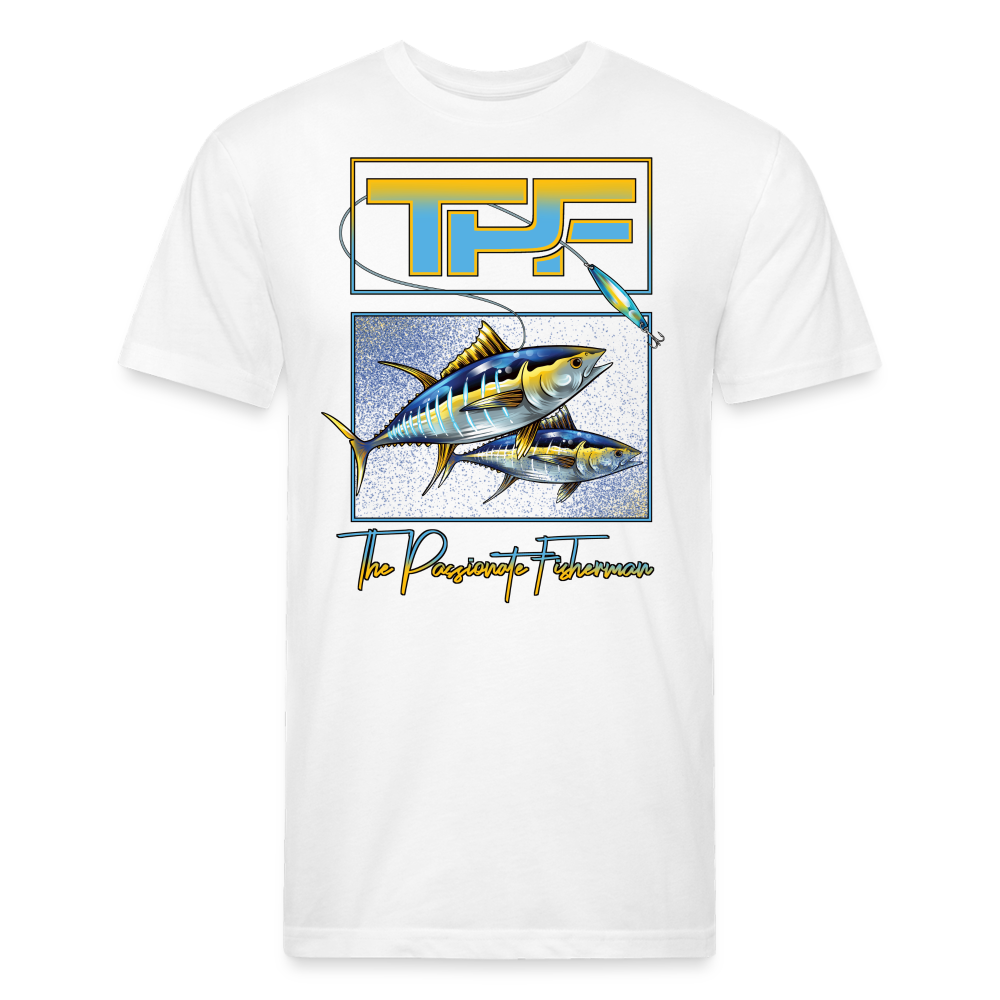 Yellowfin Tuna-TPF-T-Shirt - white