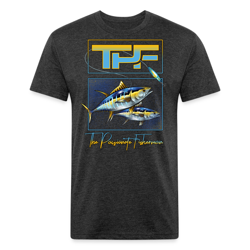 Yellowfin Tuna-TPF-T-Shirt - heather black