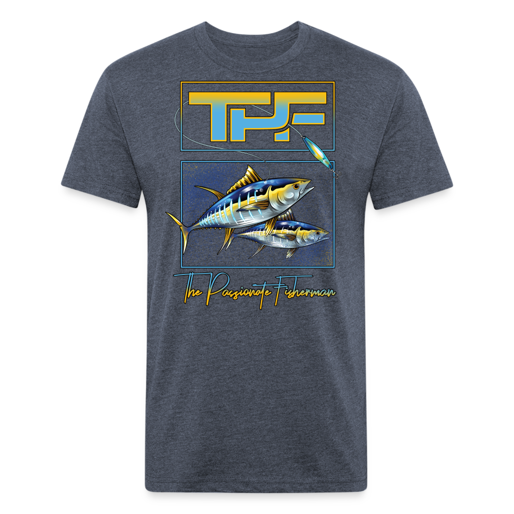 Yellowfin Tuna-TPF-T-Shirt - heather navy