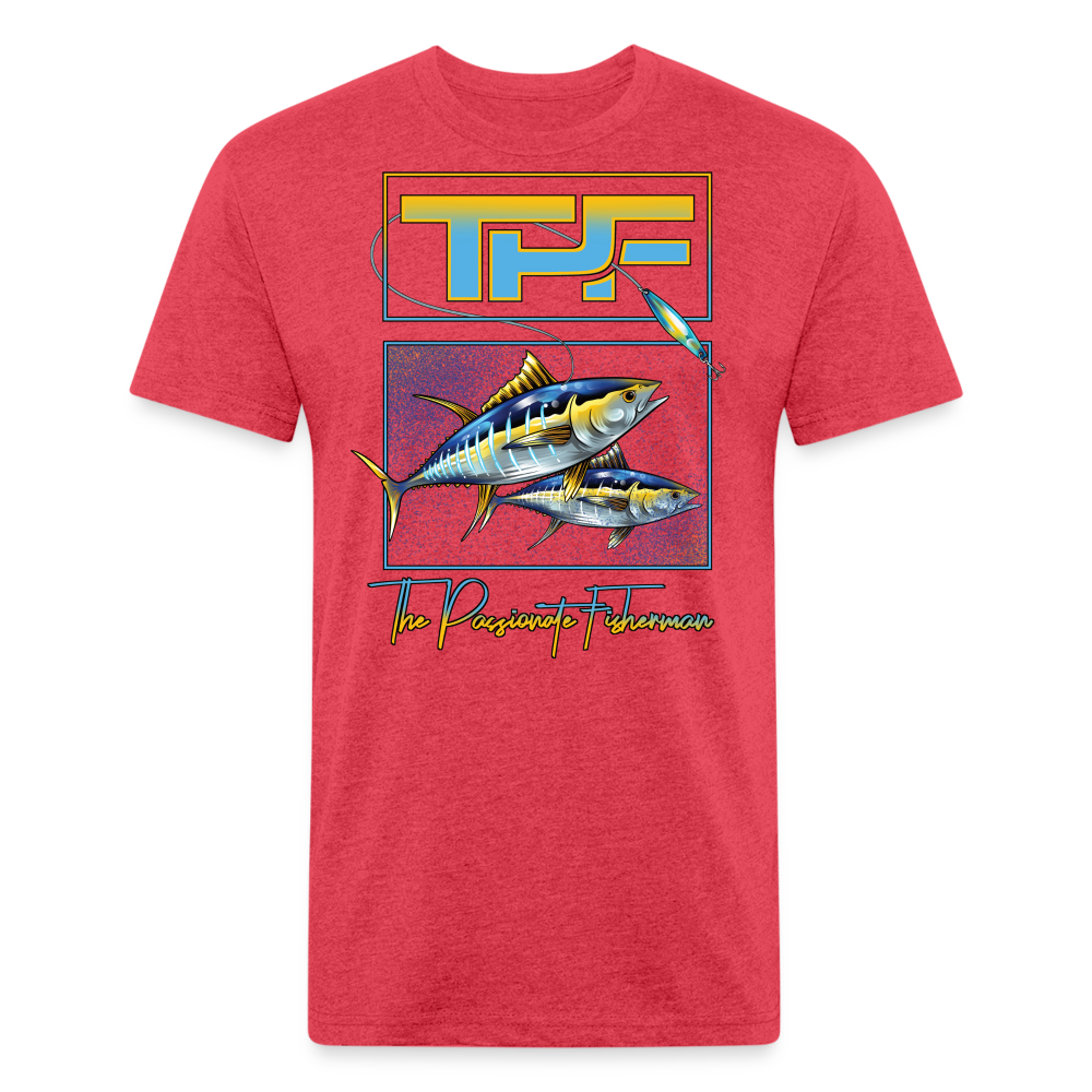 Yellowfin Tuna-TPF-T-Shirt - heather red