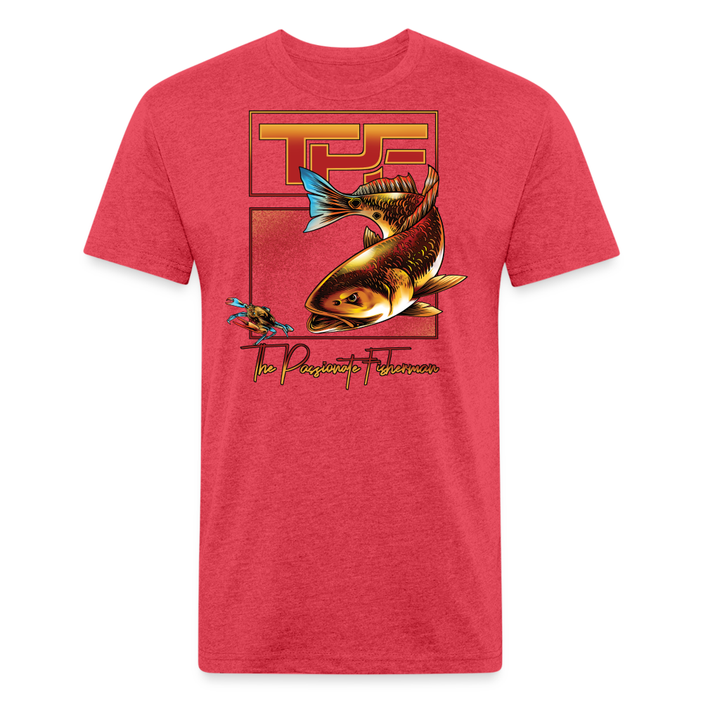 Redfish -TPF-T-Shirt - heather red