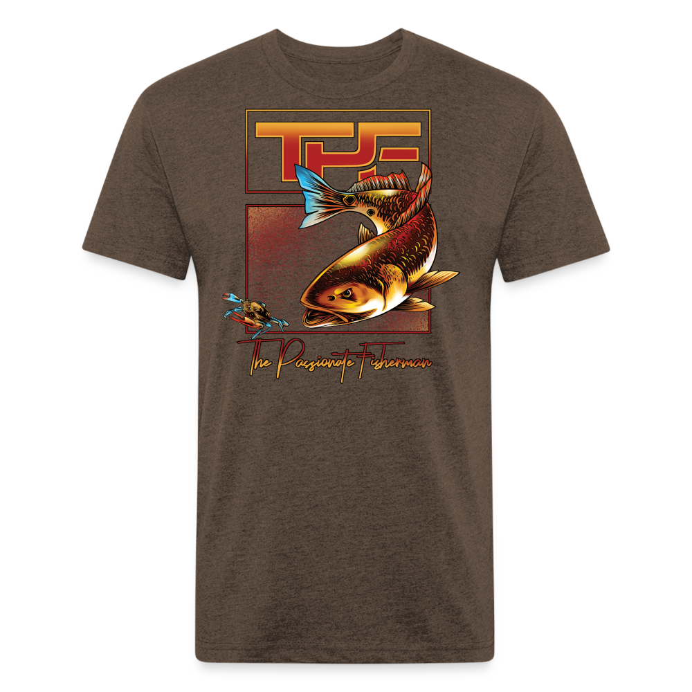 Redfish -TPF-T-Shirt - heather espresso