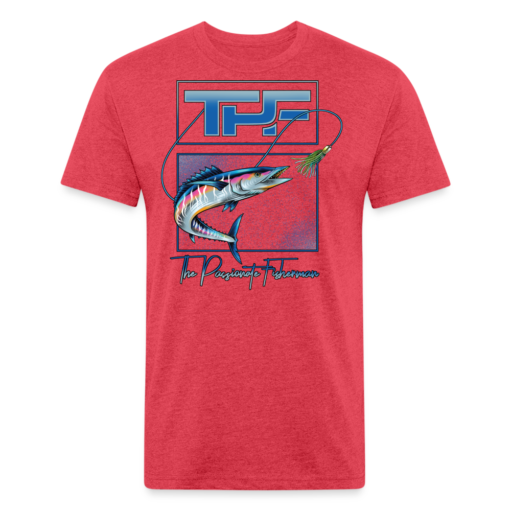 Wahoo-TPF-T-Shirt - heather red