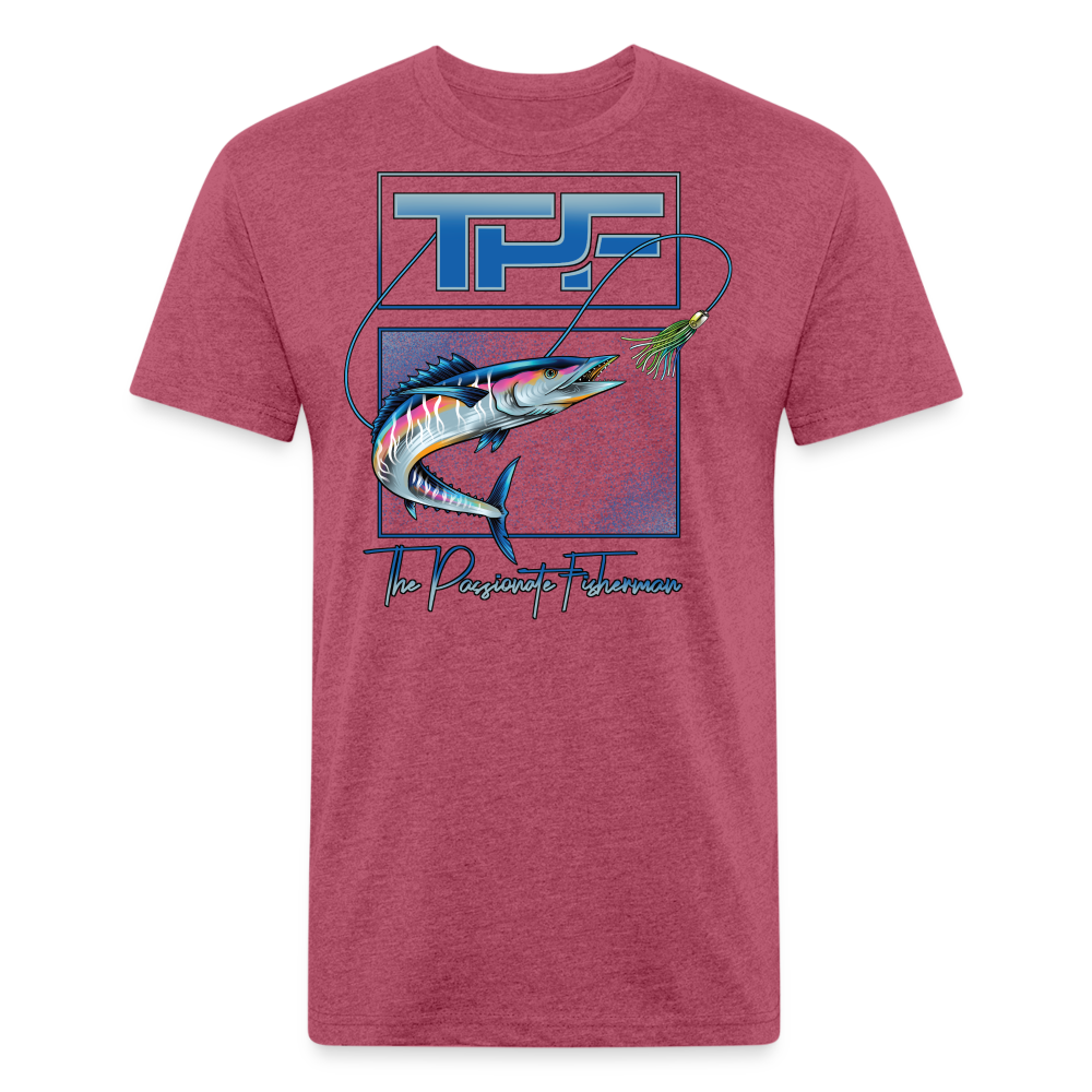 Wahoo-TPF-T-Shirt - heather burgundy