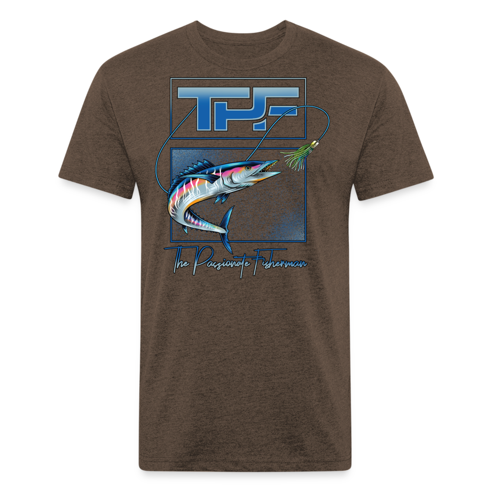 Wahoo-TPF-T-Shirt - heather espresso