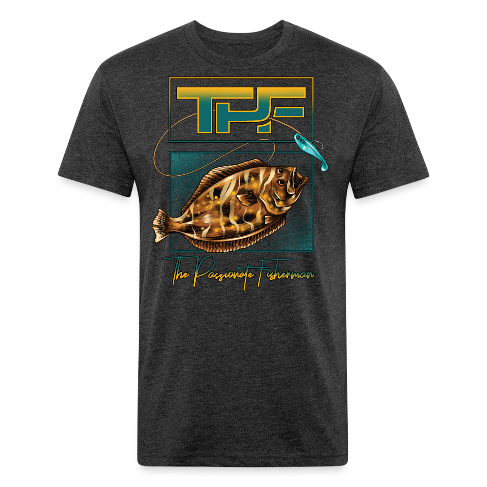 Flounder-TPF-T-Shirt - heather black