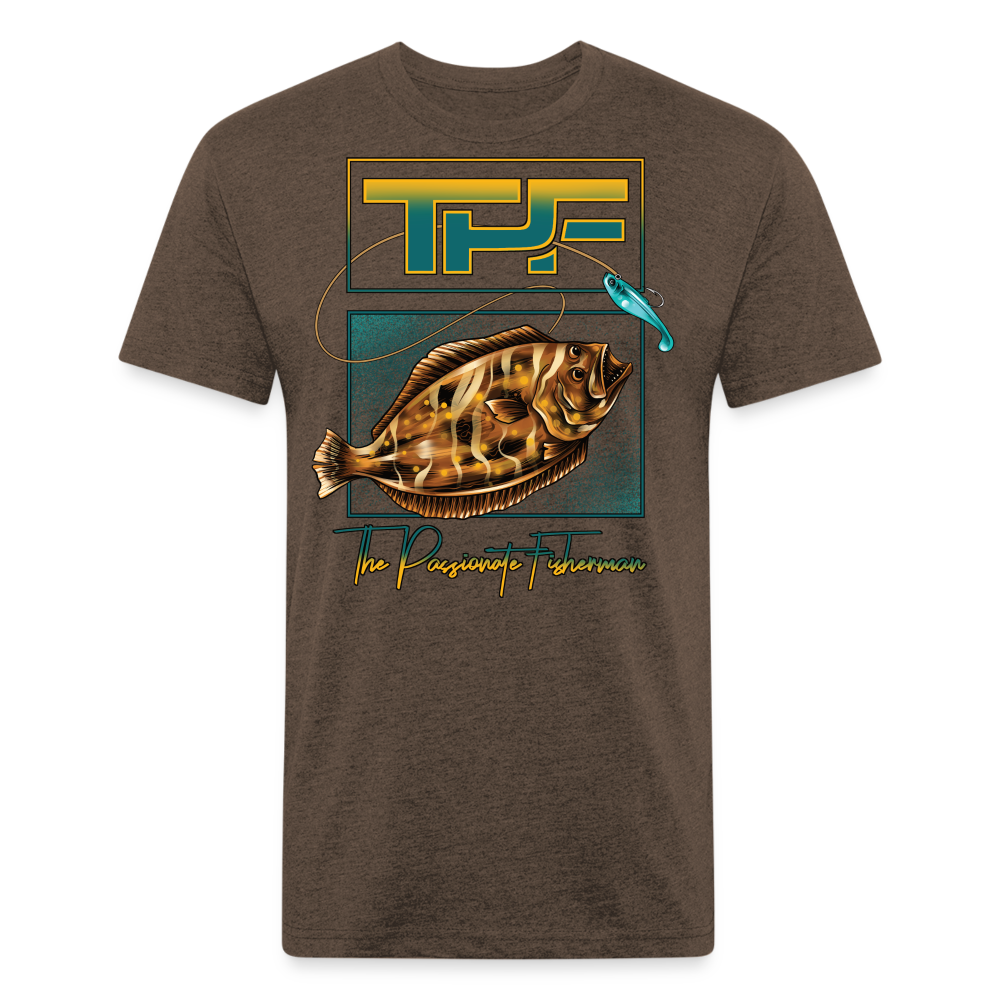 Flounder-TPF-T-Shirt - heather espresso