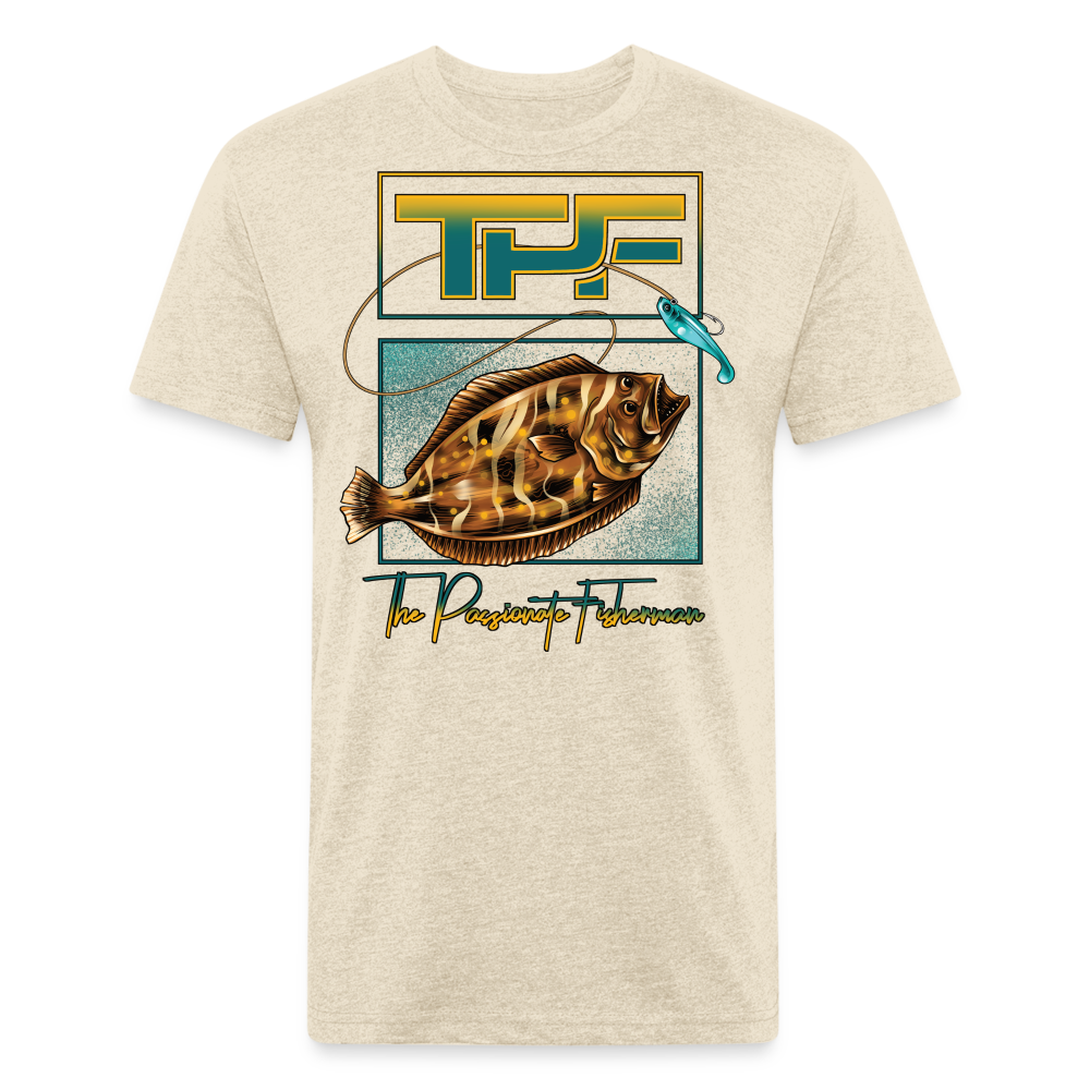 Flounder-TPF-T-Shirt - heather cream