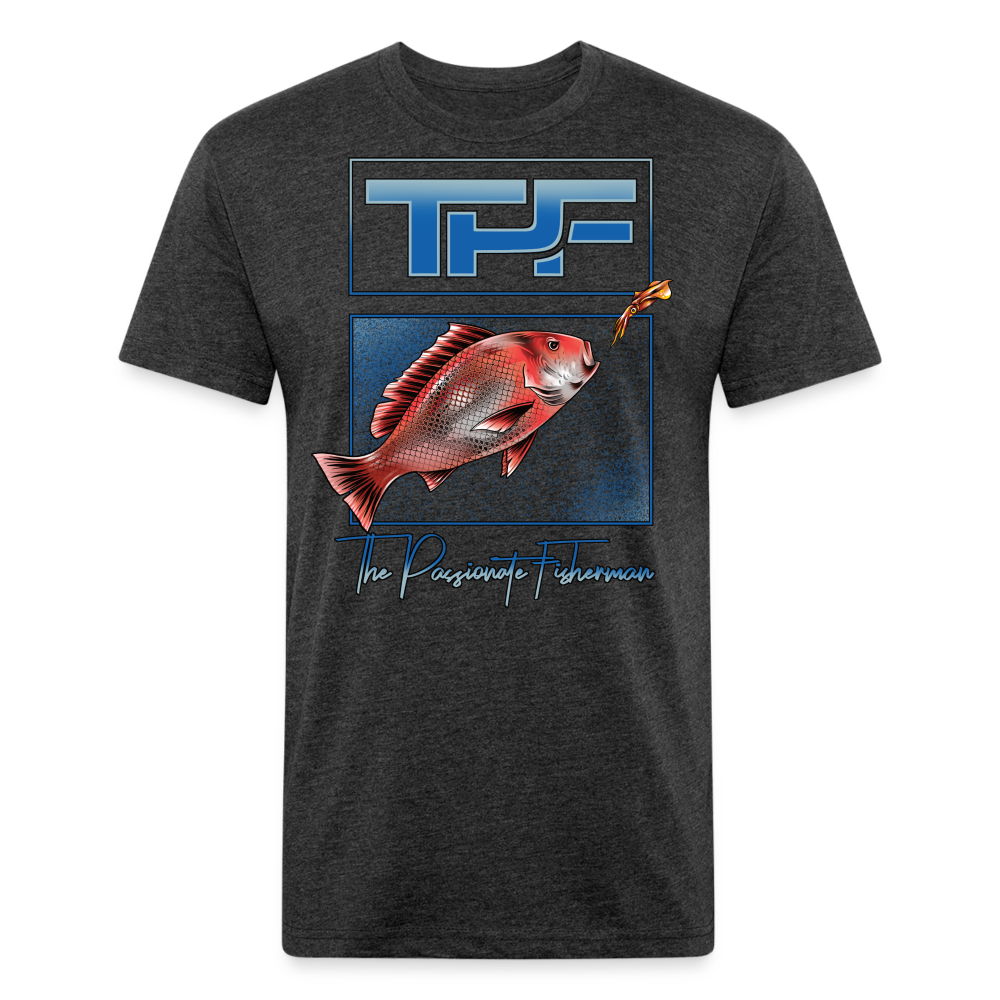 Red Snapper-TPF-T-Shirt - heather black