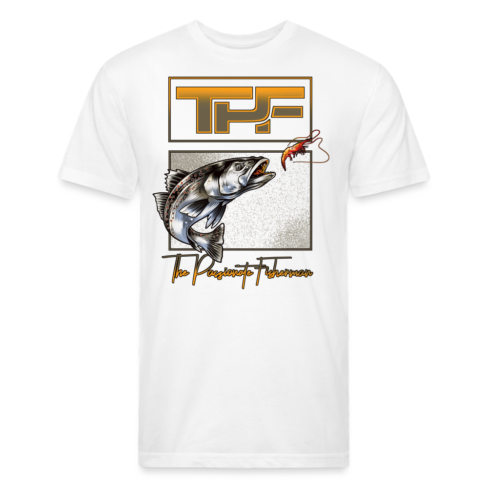 Speckled Trout-TPF-T-Shirt - white