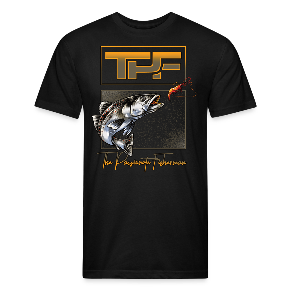 Speckled Trout-TPF-T-Shirt - black