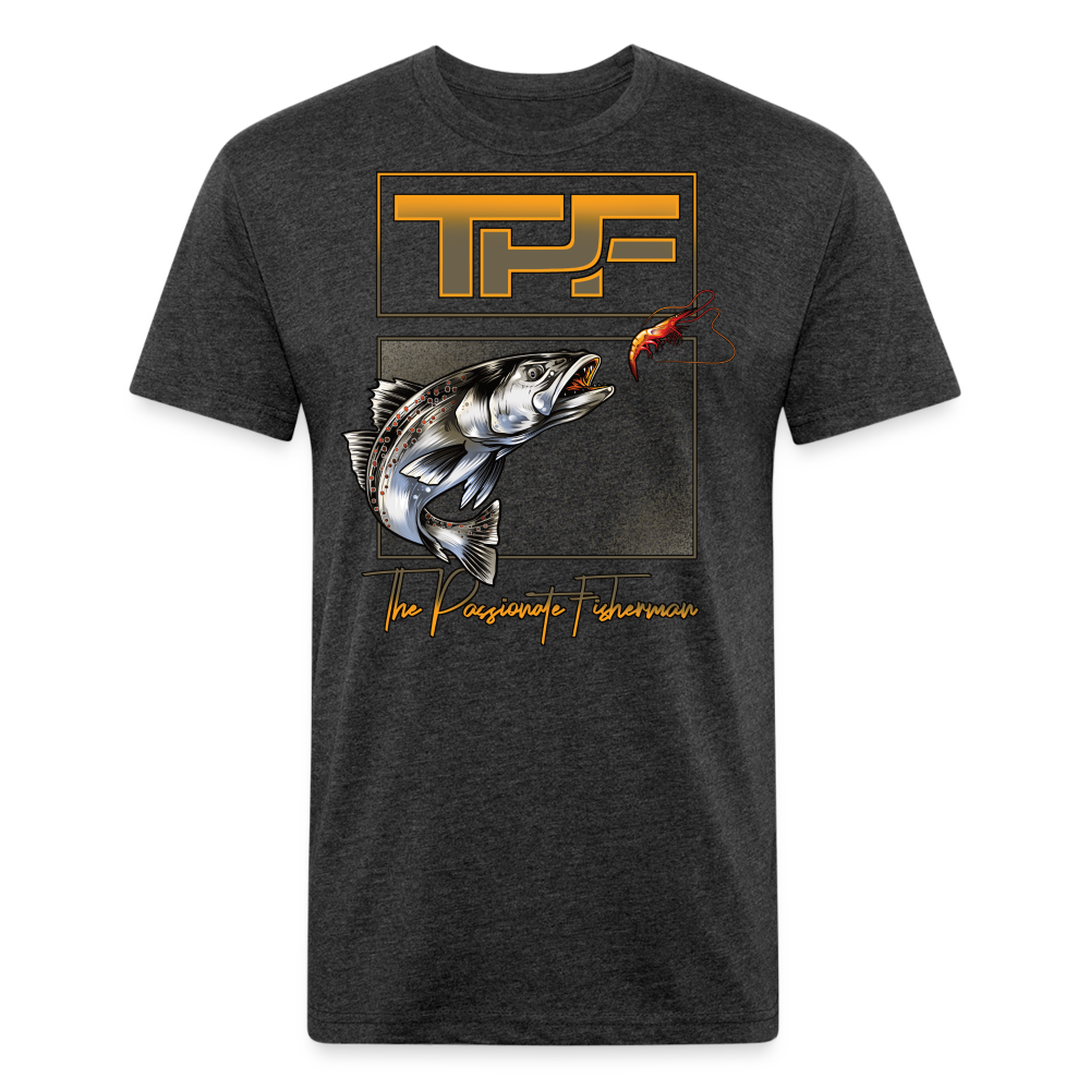 Speckled Trout-TPF-T-Shirt - heather black