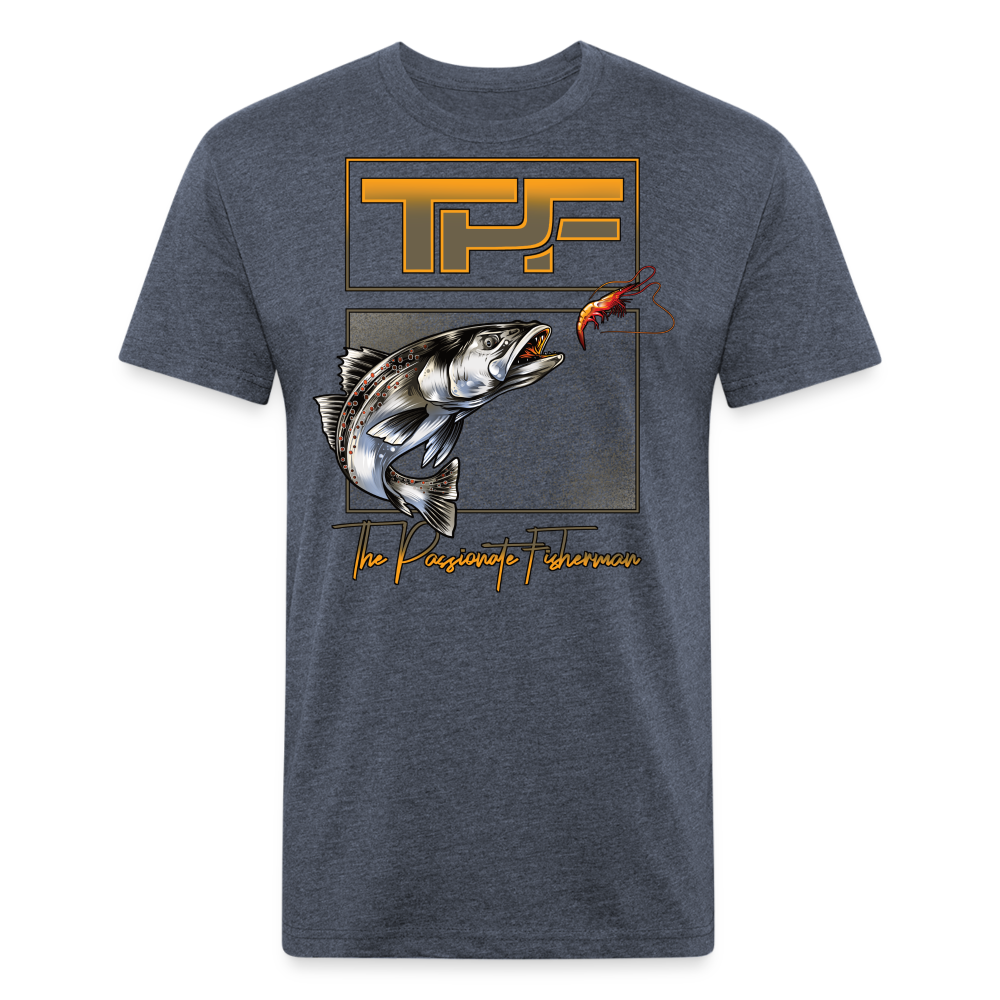 Speckled Trout-TPF-T-Shirt - heather navy