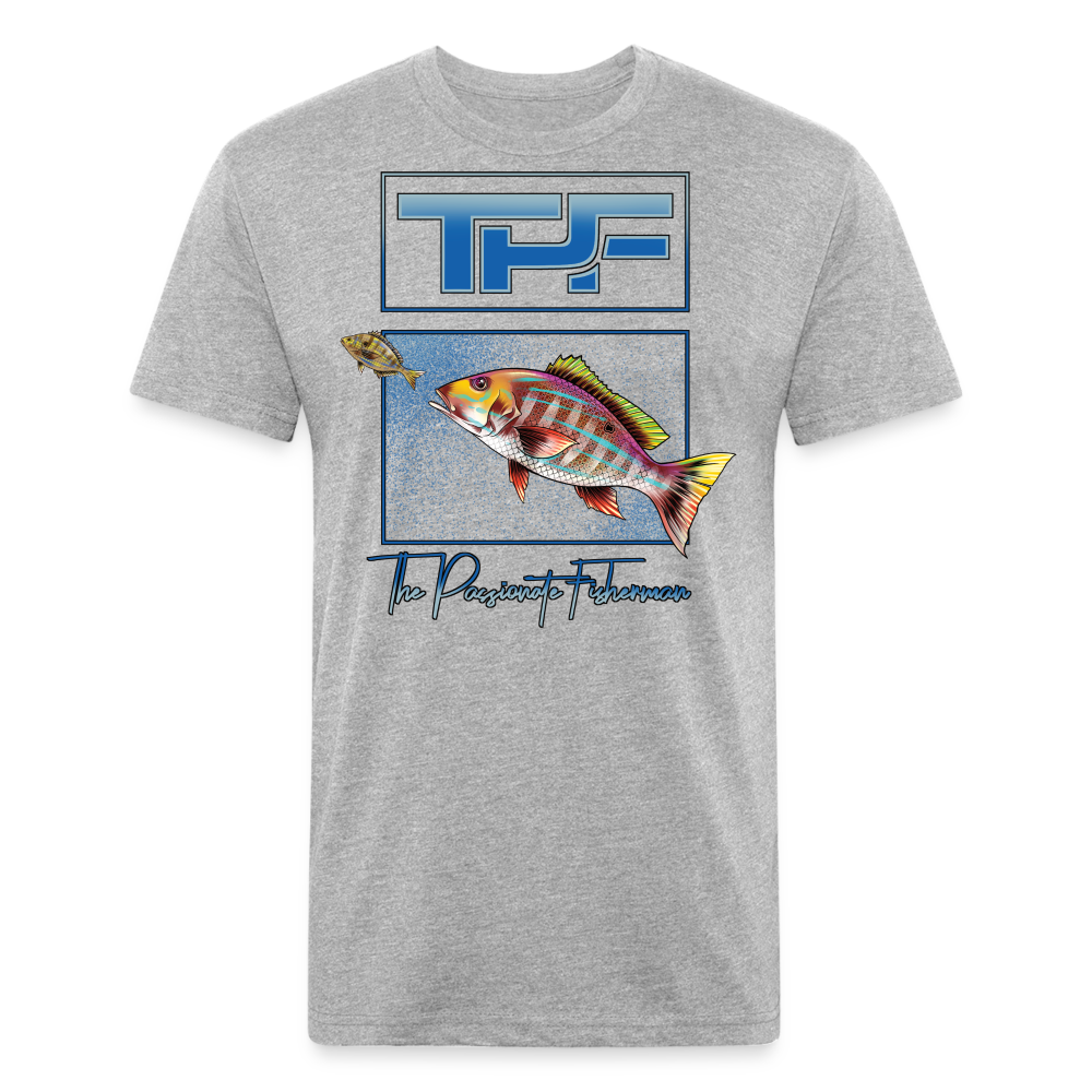 Mutton Snapper-TPF-T-Shirt - heather gray