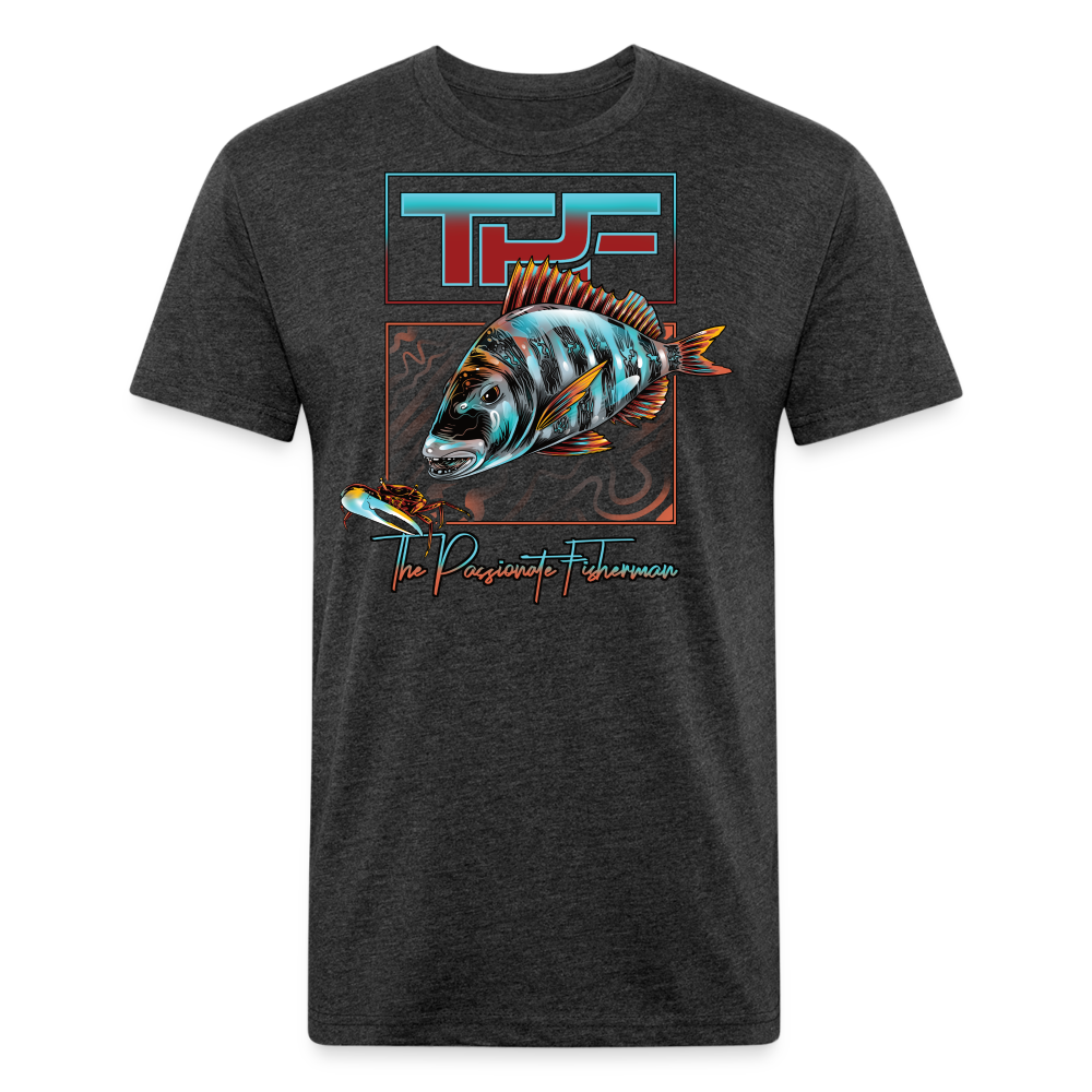 Sheepshead-TPF-T-Shirt - heather black