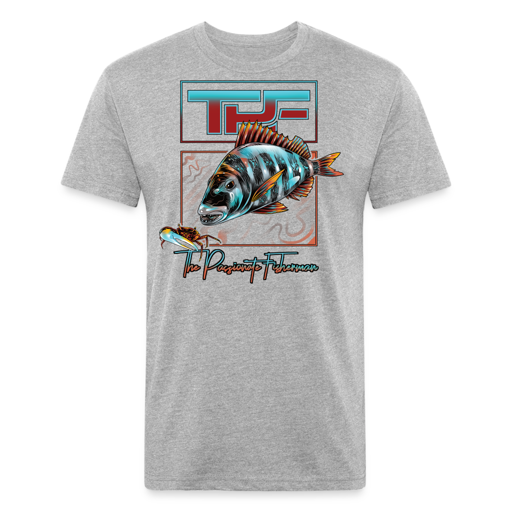 Sheepshead-TPF-T-Shirt - heather gray