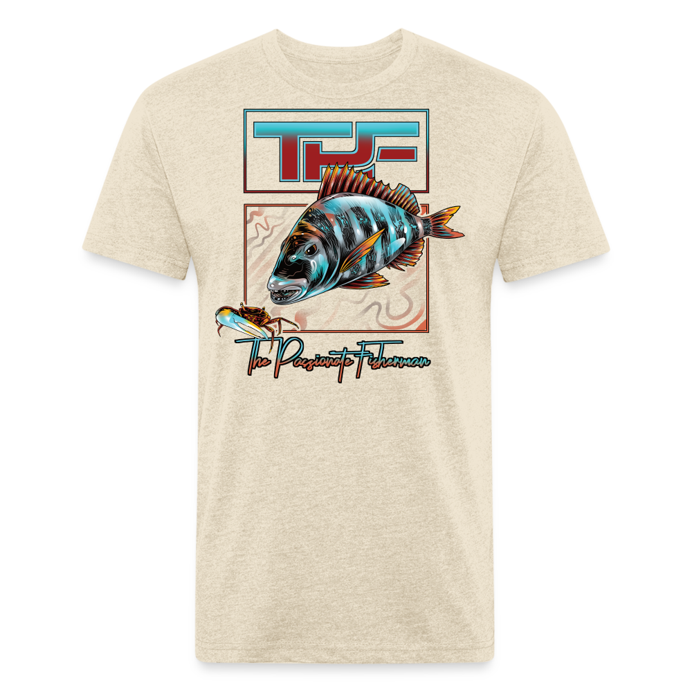 Sheepshead-TPF-T-Shirt - heather cream