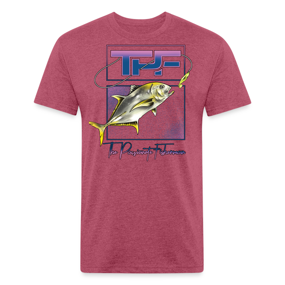 Jack Crevalle -TPF-T-Shirt - heather burgundy