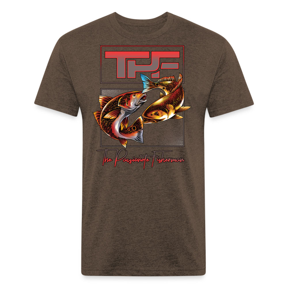 2 Redfish-TPF-T-Shirt - heather espresso