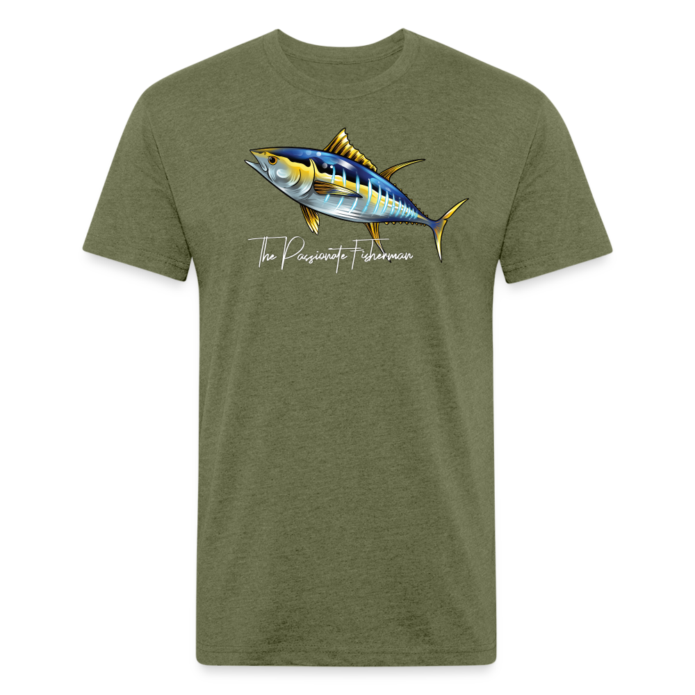 TPF-Yellowfin-T-Shirt - heather military green