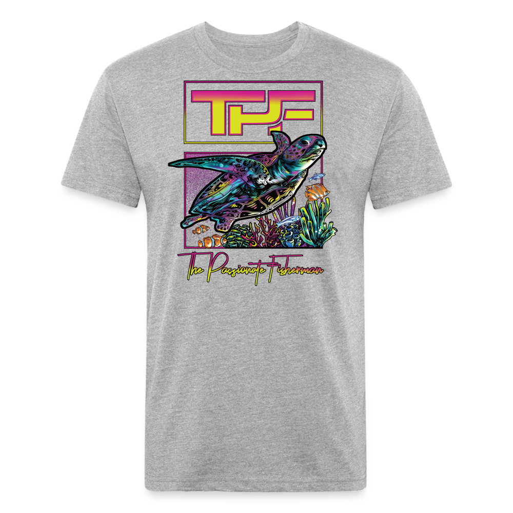 Sea Turtle-TPF-T-Shirt - heather gray