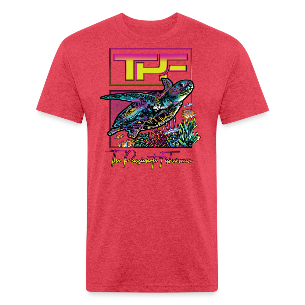 Sea Turtle-TPF-T-Shirt - heather red