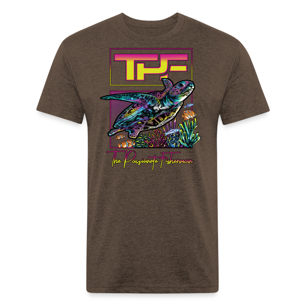 Sea Turtle-TPF-T-Shirt - heather espresso